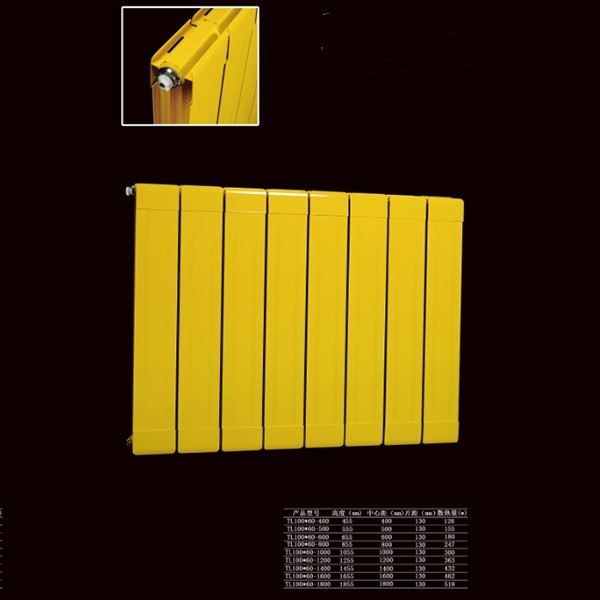 铜铝复合100X60散热器家用暖气片