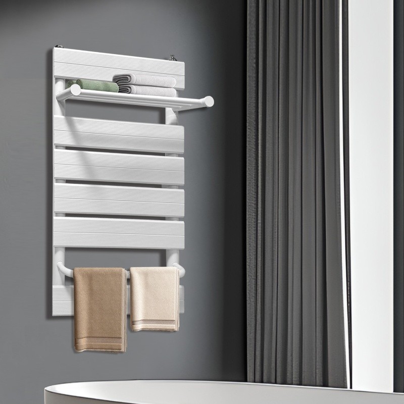 銅鋁衛(wèi)浴置物架暖氣片壁掛式