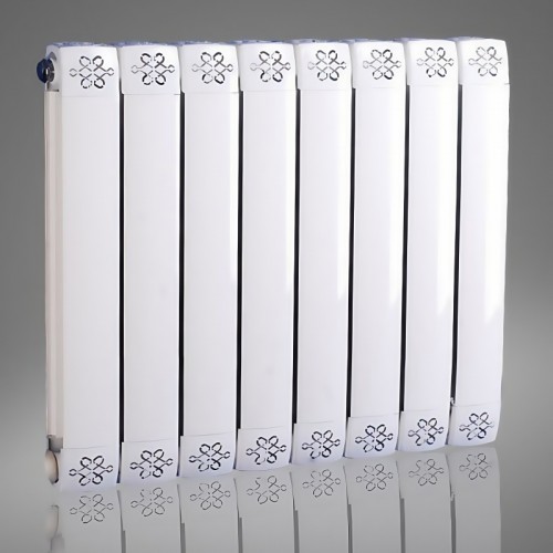 卡麦罗铜铝复合80X80散热器图1