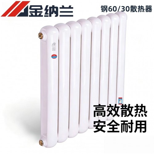 钢制60x30方圆双柱散热器图2