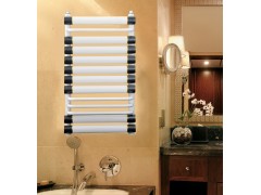 铜铝复合卫浴背篓散热器图1
