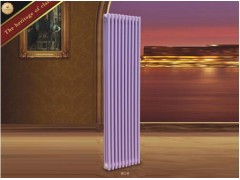 钢制柱型暖气片安装 钢三柱散热器
