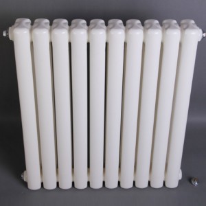 钢二柱暖气片 厂家直销低碳钢管家用散热器  钢制暖气片散热器