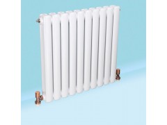 暖气片 钢二柱暖气片散热器 钢制柱型暖气片 家用钢制暖气片  歆金鑫品牌图1