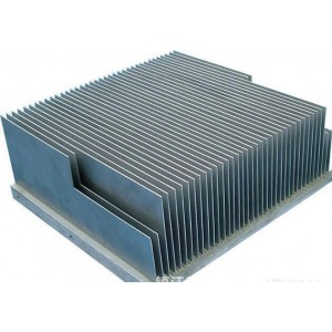 厂家生产 大功率铝电子散热器 压铸铝散热器加工定制