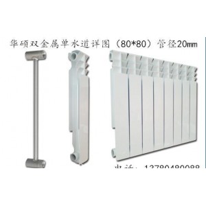 双金属压铸铝散热器、暖气片 型号齐全(UR7002)