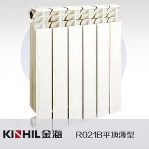 取暖神器普通落地式 压铸铝暖气片 采暖设备白色家用散热器021B