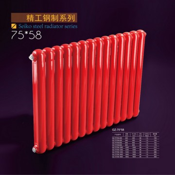 钢制75x58散热器/暖适康散热器
