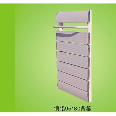 铜铝复合90-80背篓散热器供应