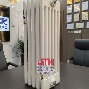 冀明昊 GZ609 钢六柱暖气片 工程水暖 碳钢散热器