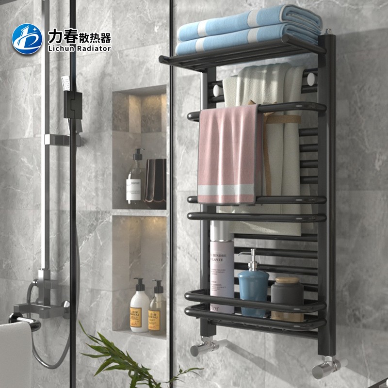 小背簍暖氣片衛浴家用水暖衛生間集中供暖鋼制壁掛式散熱器