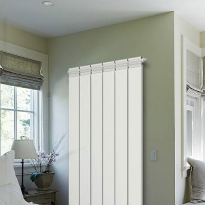 暖福瑞铜铝复合防熏墙132x60散热器壁挂式卧室客厅暖气片